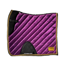 Charger l'image dans la galerie, Tapis Satin Luxe Dressage Prune Violet