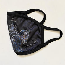 Charger l'image dans la galerie, Masque en tissus lavable motif Dressage