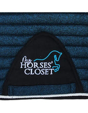 Charger l'image dans la galerie, Tapis Paillettes Dressage Bleu nuit