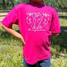 Charger l&#39;image dans la galerie, T-shirt Enfant Rose Fuschia
