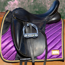 Charger l&#39;image dans la galerie, Tapis Satin Luxe Dressage Prune Violet
