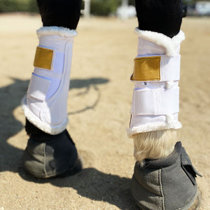 Guêtres de dressage Blanches