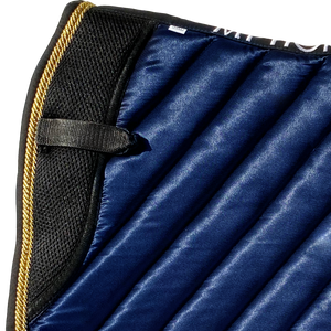 Tapis Satin Luxe Dressage Bleu Nuit