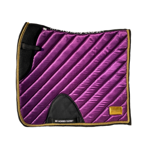 Tapis Satin Luxe Dressage Prune Violet