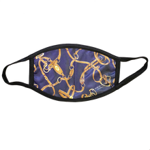 Charger l&#39;image dans la galerie, Masque en tissus lavable motif Equitation Chic
