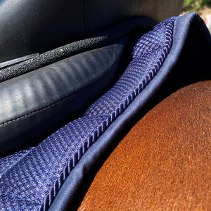 Tapis 3D Air Mesh Technic Pro Line Dressage Bleu Marine