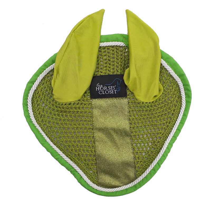 Bonnet anti-mouches Paillettes Vert Pomme