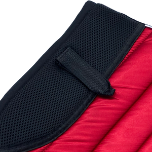 Tapis Satin Luxe Dressage Rouge Rubis