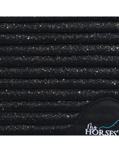 Charger l&#39;image dans la galerie, Tapis Paillettes Dressage Noir Carbone
