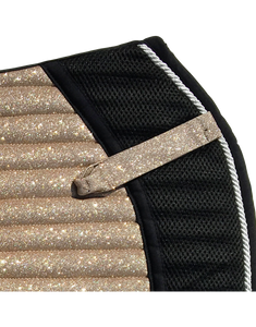 Tapis Paillettes Dressage Champagne Or